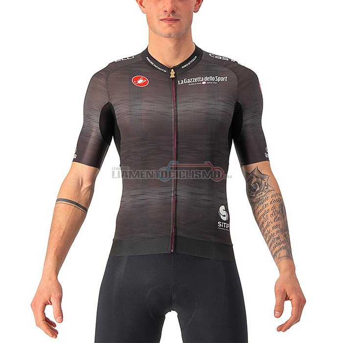 Abbigliamento Ciclismo Giro d'Italia Manica Corta 2022 Marrone